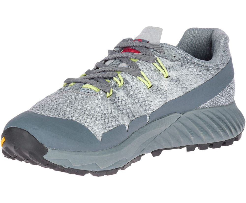 Buty Sportowe Merrell Męskie Szare - Agility Peak Flex 3 - 731029-COV